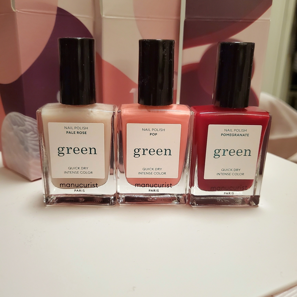 Manucurist Paris Green Nail Polish Trio
